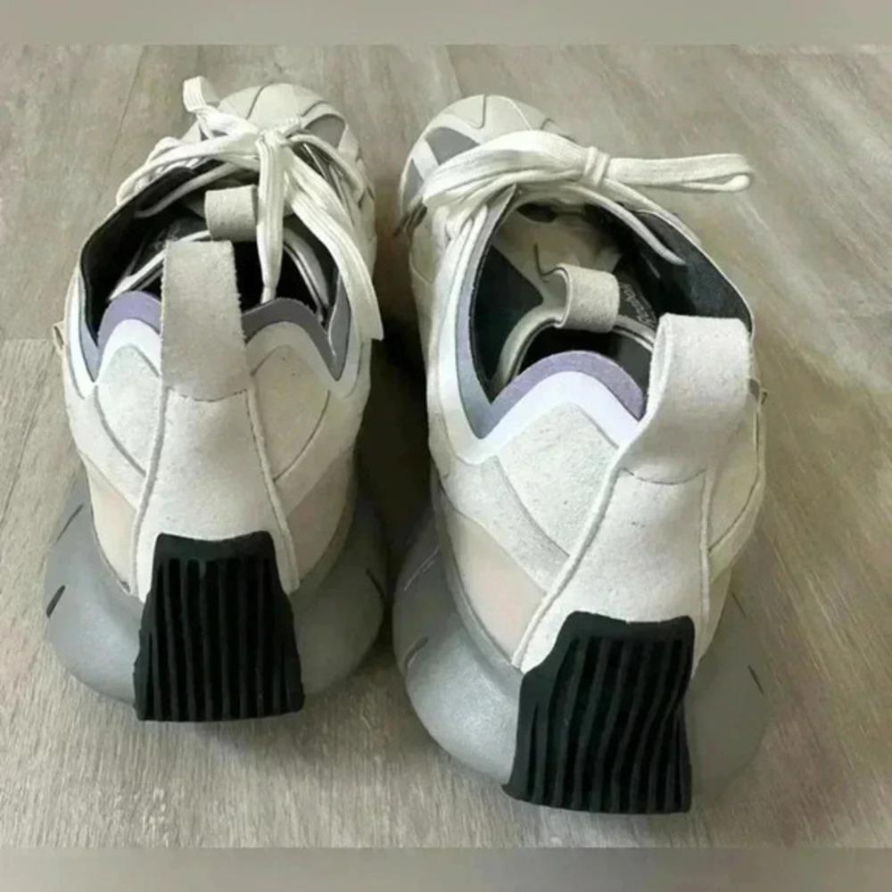 Reebok Zig Kinetica Concept Type 1 Ian Paley White Mens Trainers Sneakers Size 7 - Picture 4 of 11
